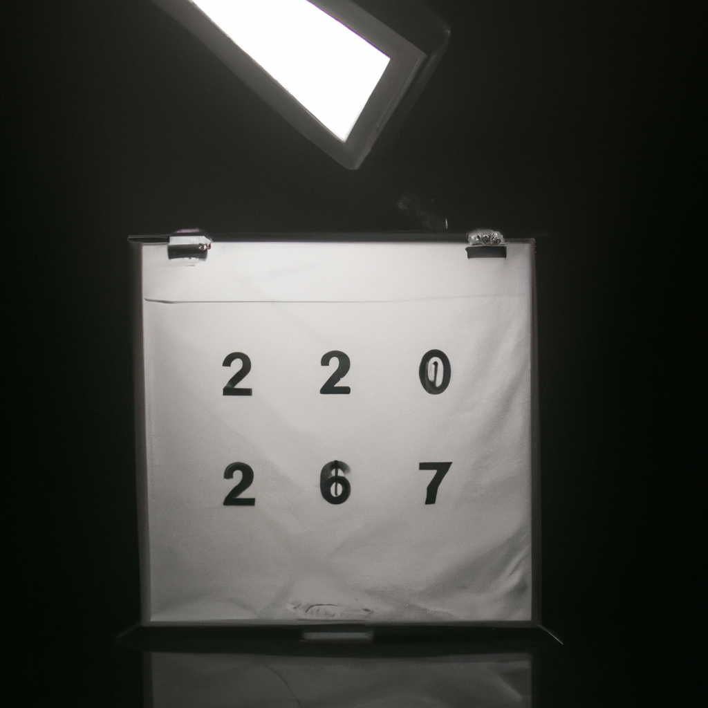 キャンセルされた撮影日のカレンダーと静かなスタジオセットのイメージ